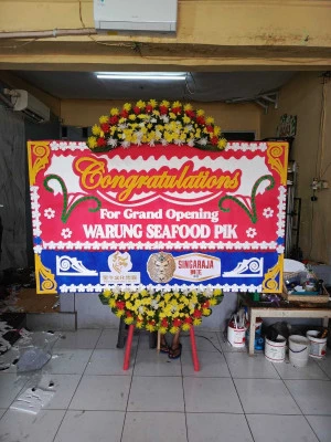 Papan Bunga di Pekanbaru